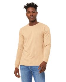 Unisex Jersey Long-Sleeve T-Shirt - RED - S (Color: SAND DUNE, size: S)