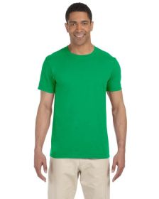 Pack Of 5 Gildan G640 Adult Softstyle T-Shirt (Color: IRISH GREEN, size: M)