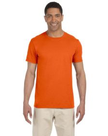 Pack Of 5 Gildan G640 Adult Softstyle T-Shirt (Color: Orange, size: 2XL)