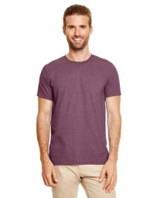 Pack Of 5 Gildan G640 Adult Softstyle T-Shirt (Color: HEATHER MAROON, size: XL)