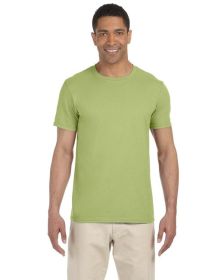 Pack Of 5 Gildan G640 Adult Softstyle T-Shirt (Color: KIWI, size: M)