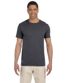 Pack Of 5 Gildan G640 Adult Softstyle T-Shirt (Color: CHARCOAL, size: 2XL)