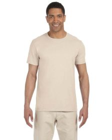 Pack Of 5 Gildan G640 Adult Softstyle T-Shirt (Color: NATURAL, size: 2XL)