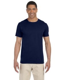 Pack Of 5 Gildan G640 Adult Softstyle T-Shirt (Color: NAVY, size: 2XL)