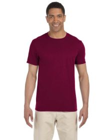 Pack Of 5 Gildan G640 Adult Softstyle T-Shirt (Color: MAROON, size: 2XL)