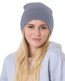 Bayside BA3810 100% Acrylic Beanie (Color: GRAPHITE, size: OS)
